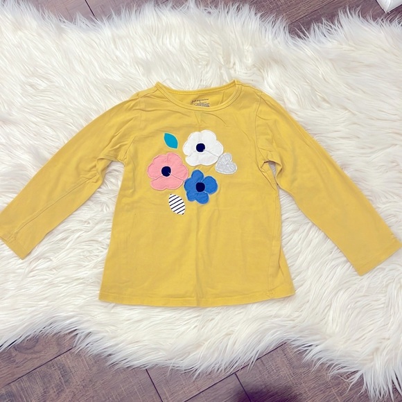 First Impressions Other - First impressions 100% cotton flower patch Long Sleeve Tee size::4T